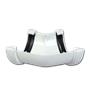 135 Degree Half Round Gutter Angle in White