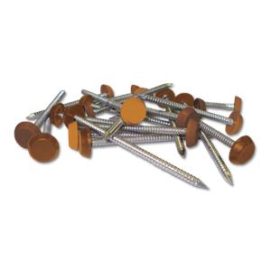 Tan Plastic Headed Pins & Nails