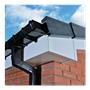 White Square Fascia, Black Square Rainwater