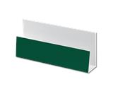 U- Channel Cladding Trim Rustic Green