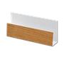 U-Channel Cladding Trim Irish Oak