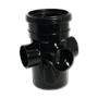 Boss Pipe Socket Spigot (Black