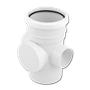 Access Pipe Socket / Spigot White