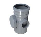 Access Pipe Socket / Spigot Grey