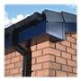 Blue Square Fascia, Black Square Rainwater