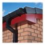 Red Square Fascias, Black Ogee Rainwater