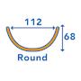 Half-Round Gutter Measurements