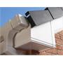 White Ogee Gutter & Ogee Fascia