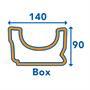 TwinPlas Black Box Gutter Measurements