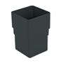 FloPlast Anthracite Grey Square Downpipe Socket