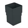 FloPlast Anthracite Grey Square Downpipe Socket