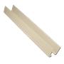 Cream Embossed Cladding 2 part edge trim