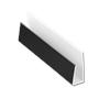 Black Hollow Soffit Trim (J-Trim)