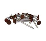 Dark Brown Plastic Headed Pins & Nails