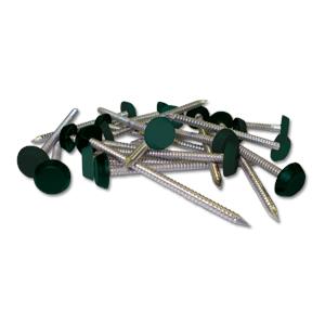 Rustic Green Plastic Headed Pins & Nails