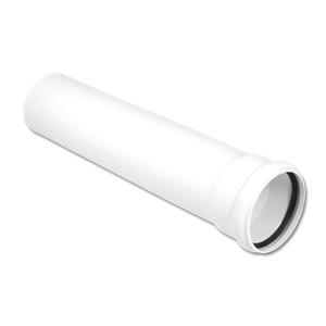 Soilpipe Single Socket Ended 3 Mtr White