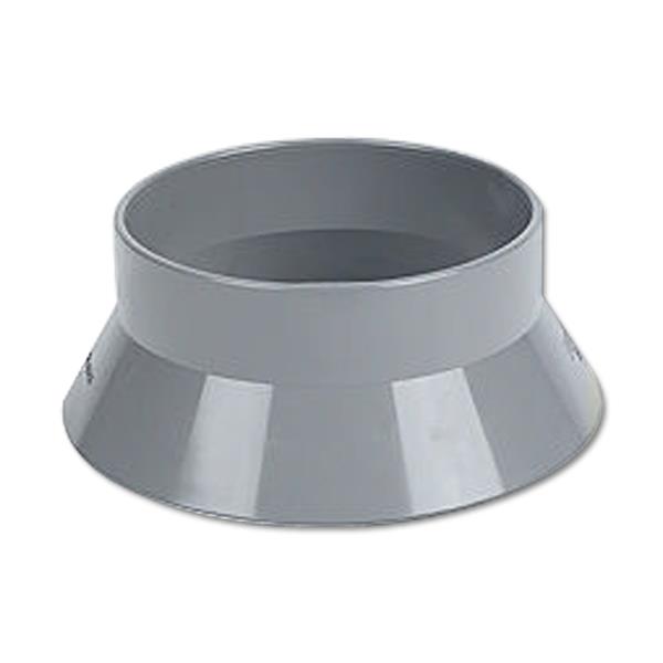 FloPlast 110mm Grey uPVC Weathering Collar FasciaExpert.co.uk