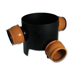 Underground 270mm 90 Inlet Chamber Base (Allows 0-20 Movement)