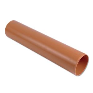 Floplast 3m Plain Ended Underground Pipe Fasciaexpert Co Uk