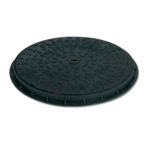 Underground Cast Iron Cover & Plastic Frame