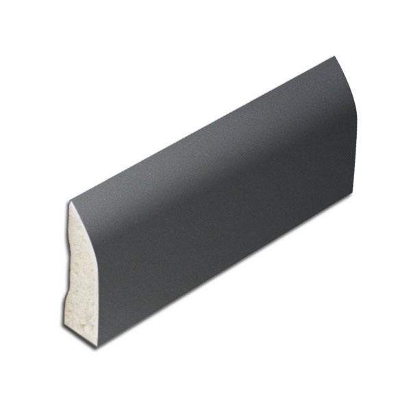 Dark Grey uPVC Edge Fillet Trim FasciaExpert.co.uk