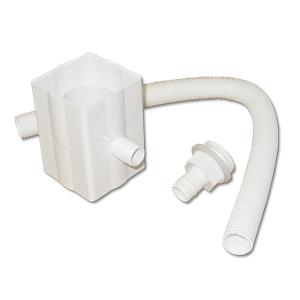 White Downpipe Rainwater Diverter