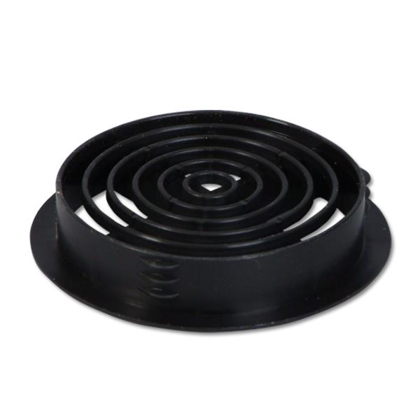 Black Soffit Disc Vent FasciaExpert.co.uk