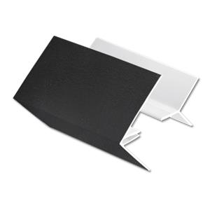 Black 2-Part External Corner Cladding Trim